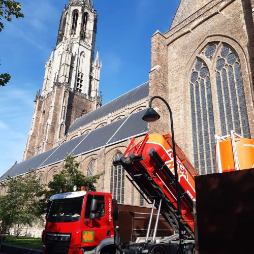 Nieuwe kerk Delft (grafkelder) Den Hoed Aannemer
